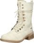 Mustang Veterschoenen Hoog Veterschoenen Hoog Gebroken wit - Thumbnail 5