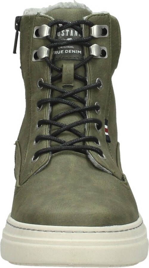 Mustang Veterschoenen Hoog Veterschoenen Hoog Groen