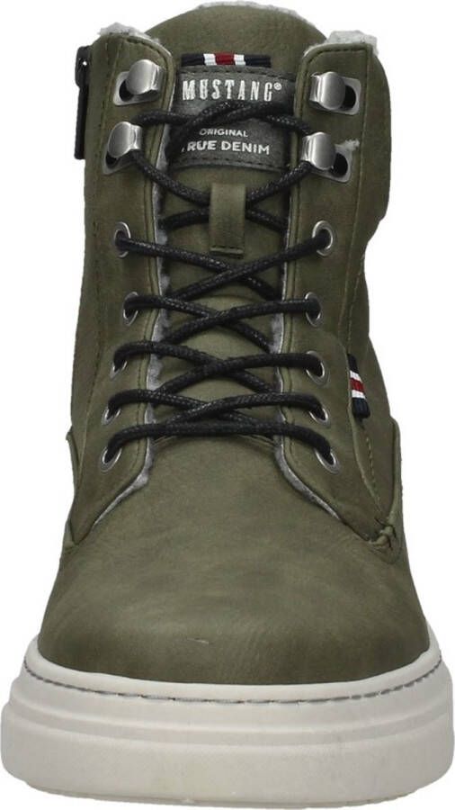 Mustang Veterschoenen Hoog Veterschoenen Hoog Groen