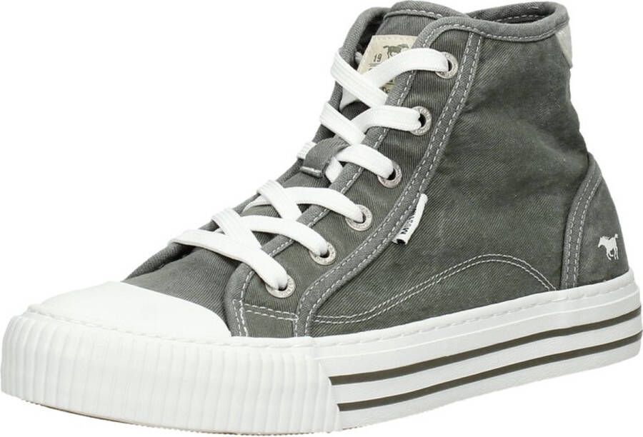 Mustang Veterschoenen Hoog Veterschoenen Hoog Groen - Foto 11