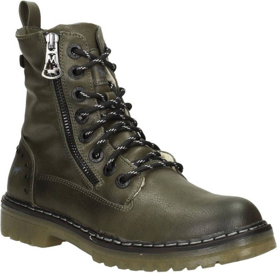 Mustang Veterschoenen Hoog Veterschoenen Hoog Groen