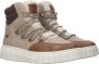 Mustang Veterschoenen Hoog Veterschoenen Hoog Taupe - Thumbnail 12