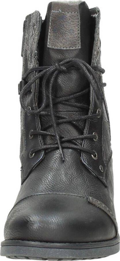 Mustang Veterschoenen Hoog Veterschoenen Hoog zwart
