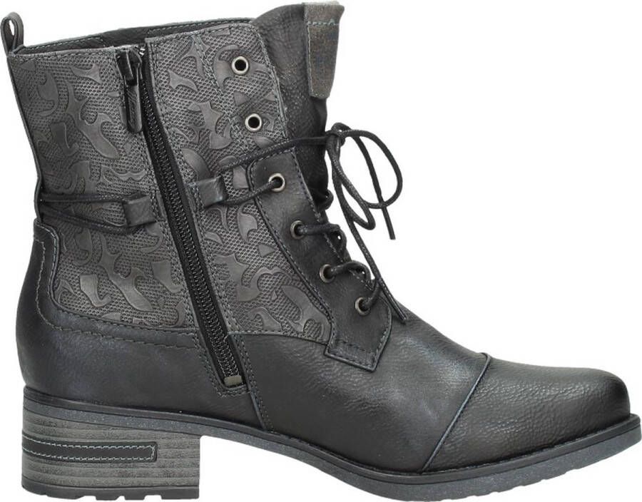 Mustang Veterschoenen Hoog Veterschoenen Hoog zwart