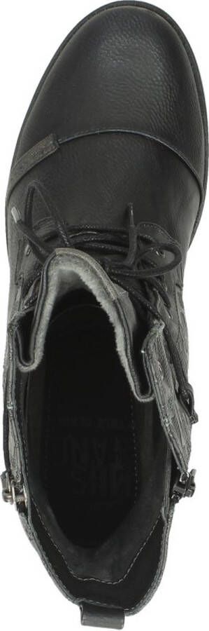 Mustang Veterschoenen Hoog Veterschoenen Hoog zwart
