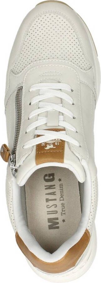 Mustang Veterschoenen Laag Veterschoenen Laag Gebroken wit