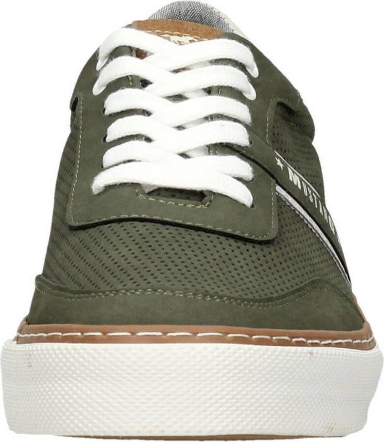 Mustang Shoes Veterschoenen vrijetijdsschoen lage schoen veterschoen met perforatie