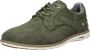 Mustang Groene Casual Sneakers met Gewatteerde Enkel Green Heren - Thumbnail 3