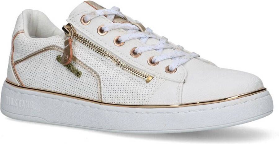 Mustang Veterschoenen Laag Veterschoenen Laag Wit