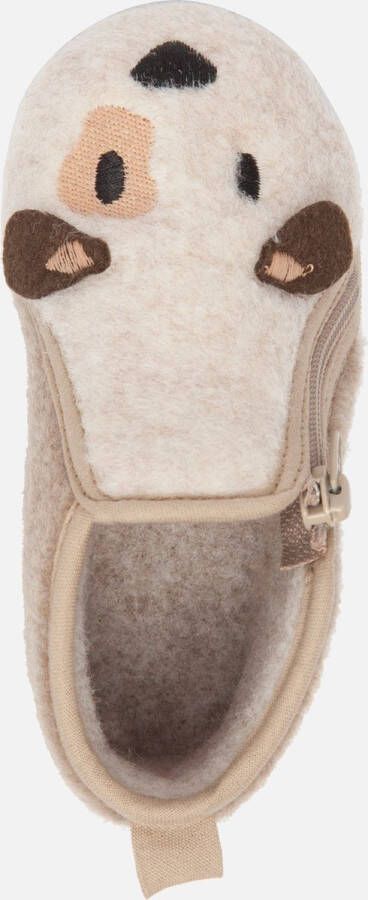 Muyters Pantoffels Beige Textiel