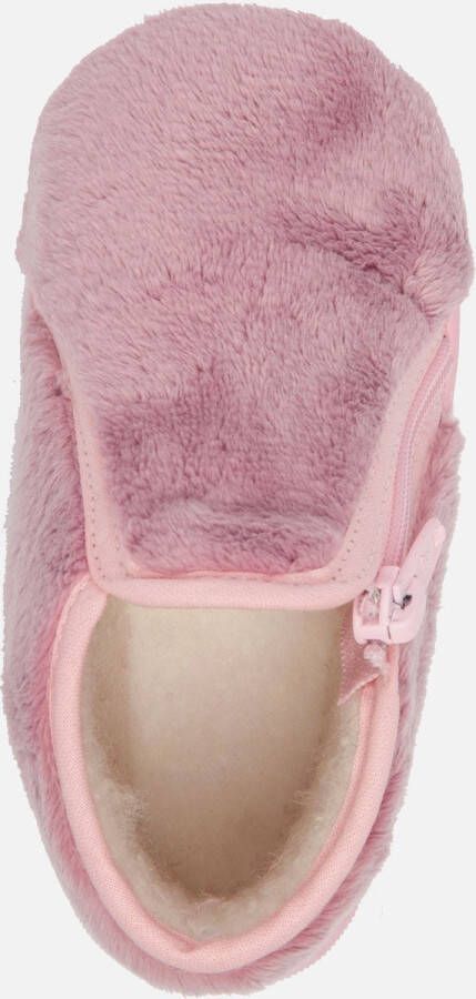 Muyters Pantoffels Roze Textiel
