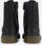 Muyters Enkellaarsjes Dames Veterboots dames Leer Zwart - Thumbnail 2