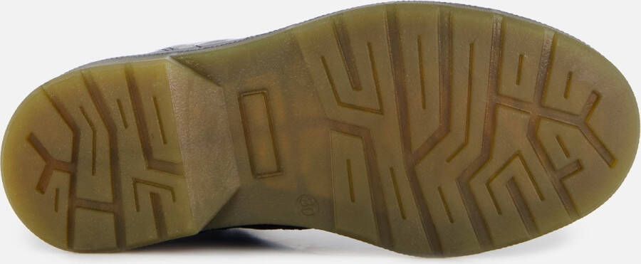 Muyters Enkellaarsjes Dames Veterboots dames Leer Zwart - Foto 3