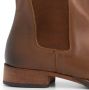 Mysa Ambrozia Dames Leren Enkellaarzen Nette Chelsea boots Cognac Bruin Leer - Thumbnail 6