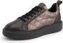 Mysa Lanthe Leren Damessneakers Veterschoenen Brons Leer - Thumbnail 7
