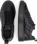 Mysa Lanthe Leren Damessneakers Veterschoenen Zwart Leer - Thumbnail 7