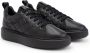 Mysa Lanthe Leren Damessneakers Veterschoenen Zwart Leer - Thumbnail 8