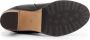 Mysa Pentas Dames Leren Enkellaarzen Nette Chelsea boots op hak Zwart Leer - Thumbnail 7