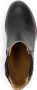 Mysa Pentas Dames Leren Enkellaarzen Nette Chelsea boots op hak Zwart Leer - Thumbnail 9