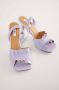 NA-KD NA KD Ruffled Vrouwen Sandalen 41 Lilac - Thumbnail 3