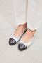 NALINI Ballerina Dames 23e109b Met Maat: 37 Materiaal: Leer Kleur: Zilver - Thumbnail 2