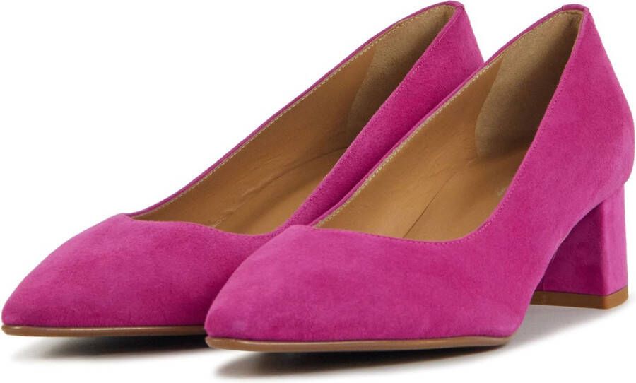 Nalini Dames Pumps Damesschoenen Suède Geen hoogte cm 23E065 Fuchsia