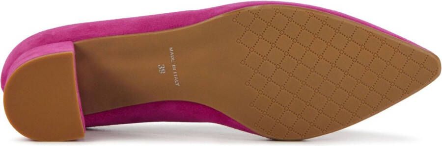 Nalini Dames Pumps Damesschoenen Suède Geen hoogte cm 23E065 Fuchsia