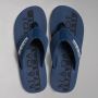 Napapijri Blauwe Katoenen Slippers - Thumbnail 4