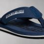 Napapijri Blauwe Katoenen Slippers - Thumbnail 9