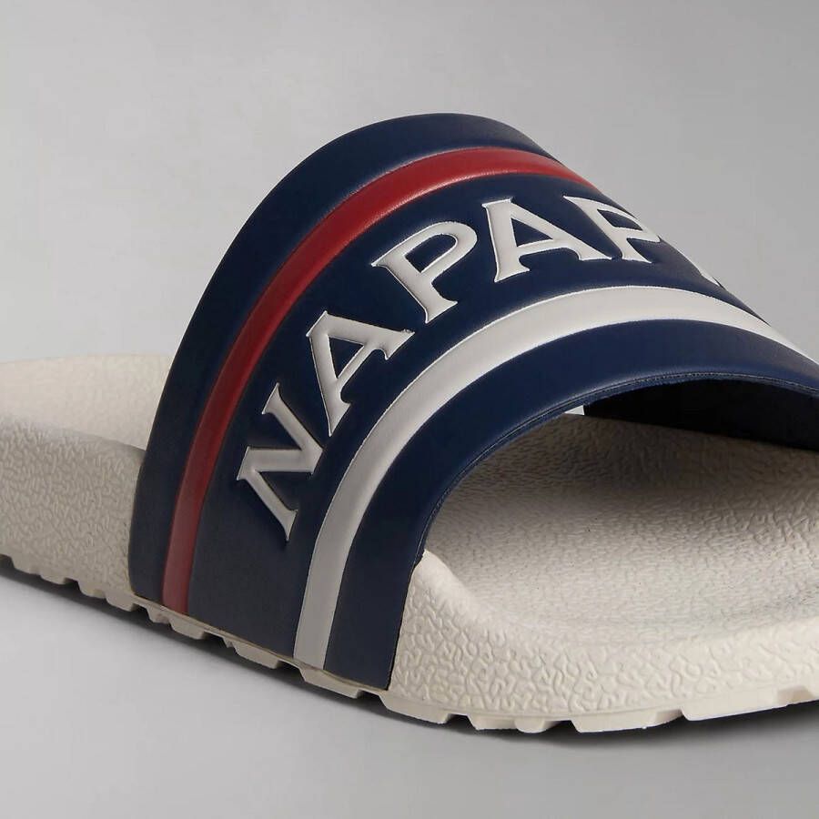 Napapijri Stream Badslippers Slippers flip flops Heren Blauw - Foto 3