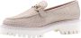 Nathan-Baume Mocassin Mouzon Stijlvolle Instappers Beige Dames - Thumbnail 8