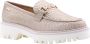 Nathan-Baume Mocassin Mouzon Stijlvolle Instappers Beige Dames - Thumbnail 10