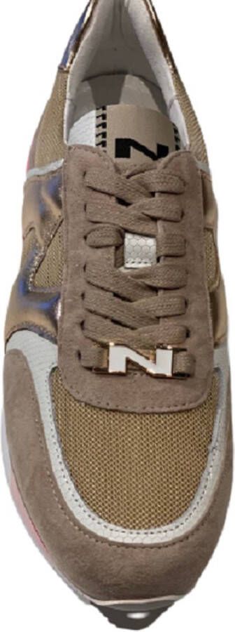 Nathan-Baume SNEAKER 231-NS31-01 BEIGE ROZE ROOD