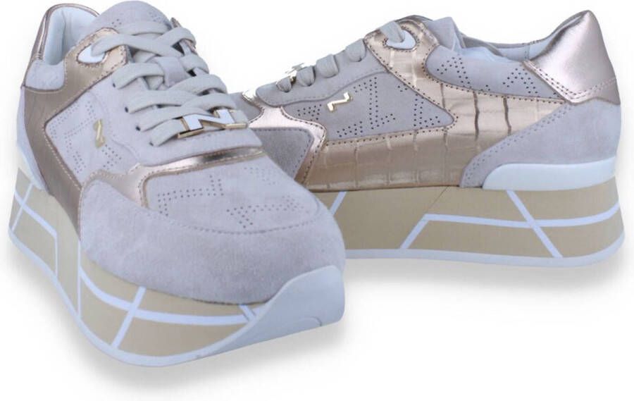 Nathan Sport Dames Sneaker BEIGE