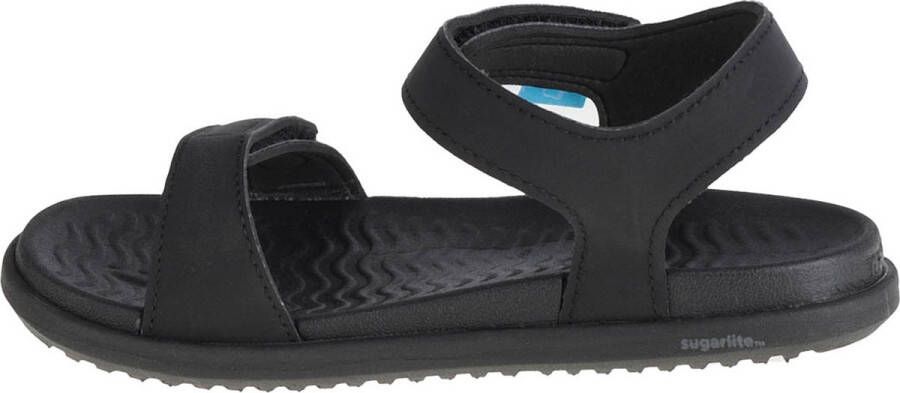Native Charley Sugarlite Youth Sandal 65111100-1001 voor een jongen Zwart Sandalen