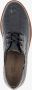 Natuform dames veterschoenen met croco print Zwart Maat Uitneembare zool38 - Thumbnail 2