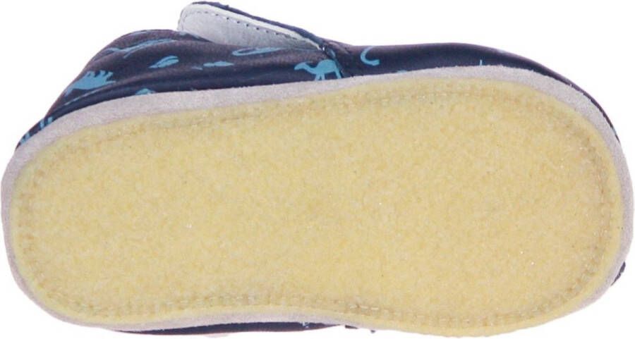 Naturino Plumard Blauwe Pantoffel