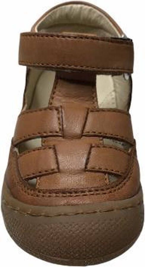 Naturino velcro bumper gesloten lederen sandalen Wad cognac - Foto 11