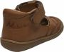 Naturino velcro bumper gesloten lederen sandalen Wad cognac - Thumbnail 8