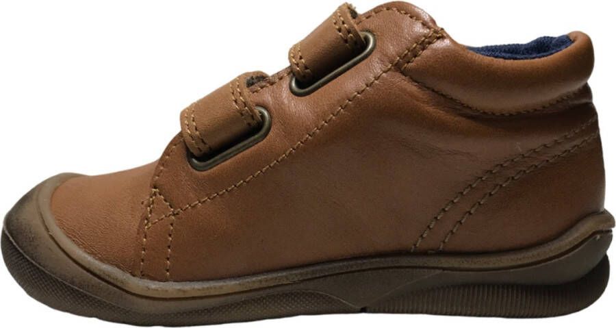 Naturino Teke velcro bumper effen hoge schoenen- cognac - Foto 2