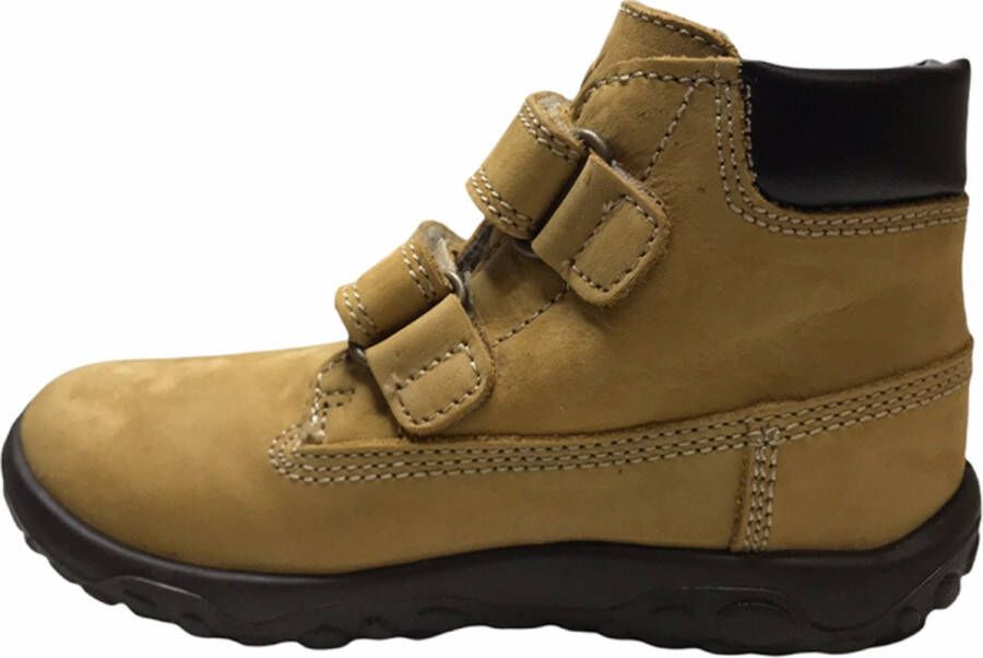 Naturino Toc velcro's hoge warme lederen bottine Oker - Foto 3