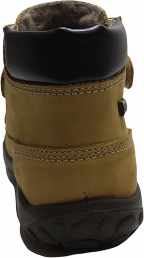 Naturino Toc velcro's hoge warme lederen bottine Oker - Foto 4
