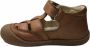 Naturino velcro bumper gesloten lederen sandalen Wad cognac - Thumbnail 8