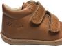 Naturino Cocoon Wool Mt 25 velcro's bumper warme effen lederen sneakers cognac - Thumbnail 13