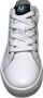 Naturino veter rits hoge lederen sneakers Kelp High Wit zwart - Thumbnail 5