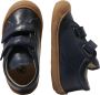 Naturino Cocoon velcro's bumper effen lederen sneakers Navy bruin - Thumbnail 6