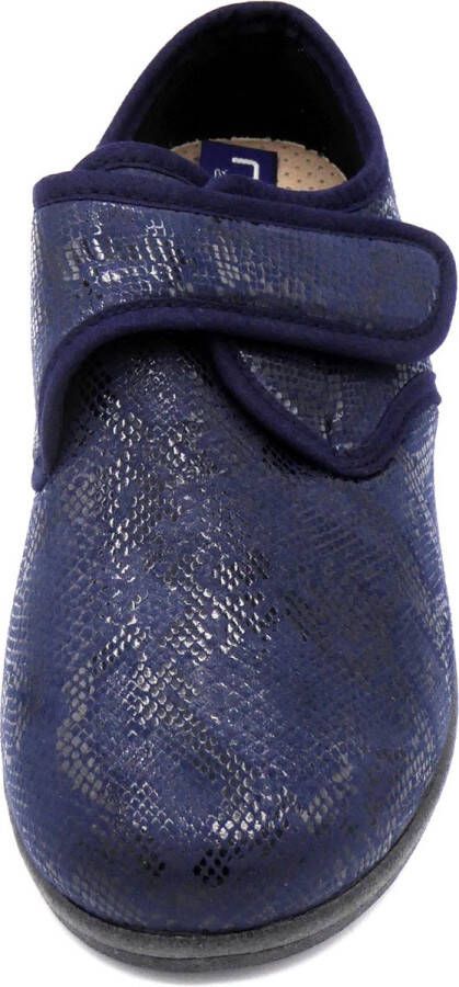 neles Dames Pantoffel Stretch 61802 Marineblauw