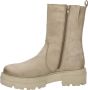 Nelson hoge leren chelsea boots taupe - Thumbnail 4