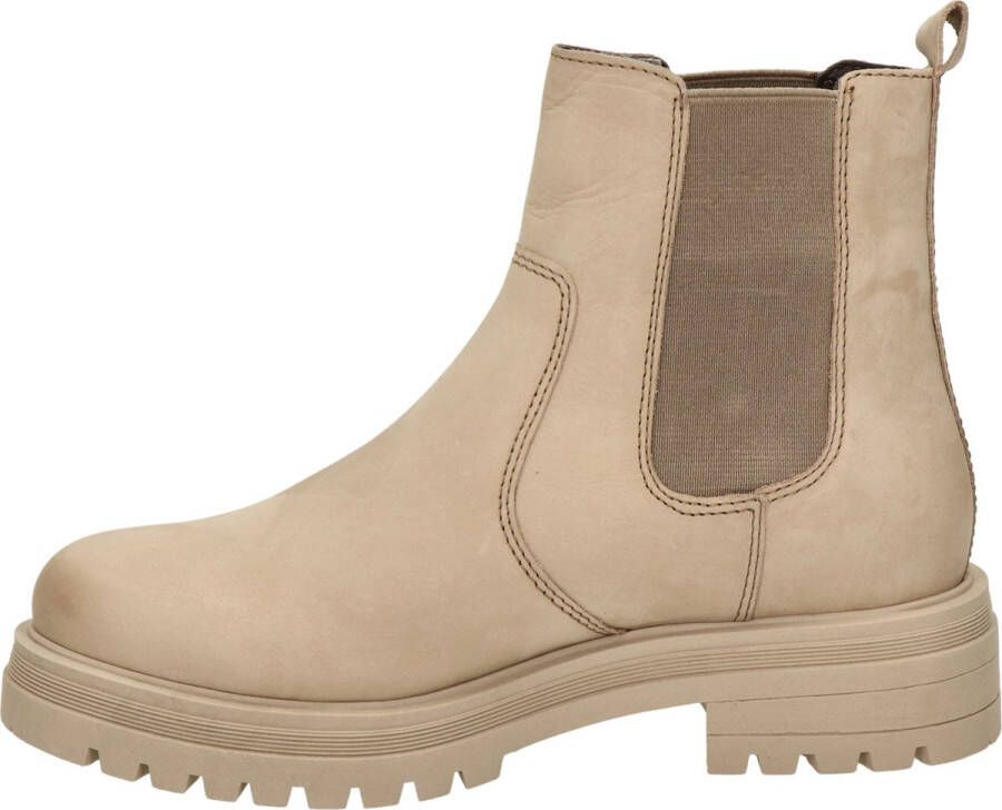 Nelson dames chelseaboot Taupe