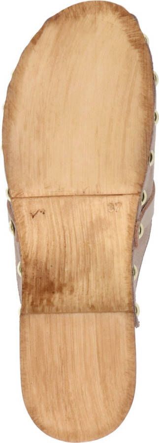 Nelson dames clog Beige